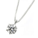 【送料無料】ダイヤモンド ネックレス 一粒 0.5ct プラチナ Pt900 6本爪 Hカラー SI2 Good 0.5カラット ダイヤネックレス ペンダント 中央宝石研究所 CGL 鑑定書付き おすすめ 人気 安い 激安 格安 おしゃれ 誕生日 引越し 新生活 ホワイトデー