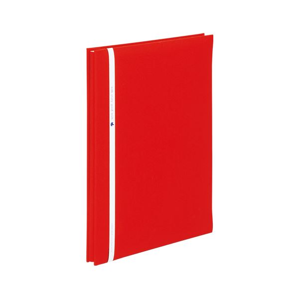 【送料無料】(まとめ) フリーアルバム A4判タテ型 XP-2501-24 ファイアーレッド 1冊入[×2セット]　おす..