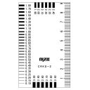 【送料無料】(まとめ) マイゾックス クラックスケール/測定工具 55×91mm CRKS-2 219270 ブラック(黒) [業務用/プロ向け/DIY/日曜大...