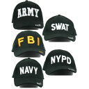 ■サイズ・色違い・関連商品■SWAT[当ページ]■FBI■NAVY■NYPD関連商品の検索結果一覧はこちら■商品内容アメリカミリタリーのベースボールキャップです。立体刺繍で、迫力満点！刺繍は3ヶ所サイズはフリーで後ろのベルクロマジックで7cm調整可能です。■商品スペック【ブランド】　バリエンテ【商品名】　ミリタリーベースボールキャップ【型番】　HC018NN【材質】　綿100％【生産国】　中国【サイズ】　縦×横×高さ×直径【保証書】　FREE(後部のベルクロにてサイズ調節可能)【カラー】　ブラック【ARMY】【FBI】【NAVY】【SWAT】【NYPD】【特記事項】　【注意事項】　1種類の販売になります。■送料・配送についての注意事項●本商品の出荷目安は【3 - 6営業日　※土日・祝除く】となります。●お取り寄せ商品のため、稀にご注文入れ違い等により欠品・遅延となる場合がございます。●本商品は仕入元より配送となるため、沖縄・離島への配送はできません。