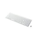 【送料無料】エレコム ワイヤレスコンパクトキーボード/パンタグラフ式/薄型/ホワイト TK-FDP099TWH おすすめ 人気 安い 激安 格安 おしゃれ 誕生...