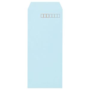 【おすすめ・人気】（まとめ） キングコーポレーション ソフトカラー封筒 長4 80g／m2 〒枠あり ブルー N4S80B 1パック（100枚） 【×10セット】|安い 激安 格安
