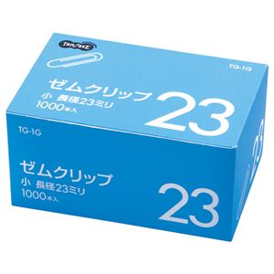 【おすすめ・人気】（まとめ） TANOSEE ゼムクリップ 小 23mm シルバー 業務用パック 1箱（1000本） 【×20セット】|安い 激安 格安