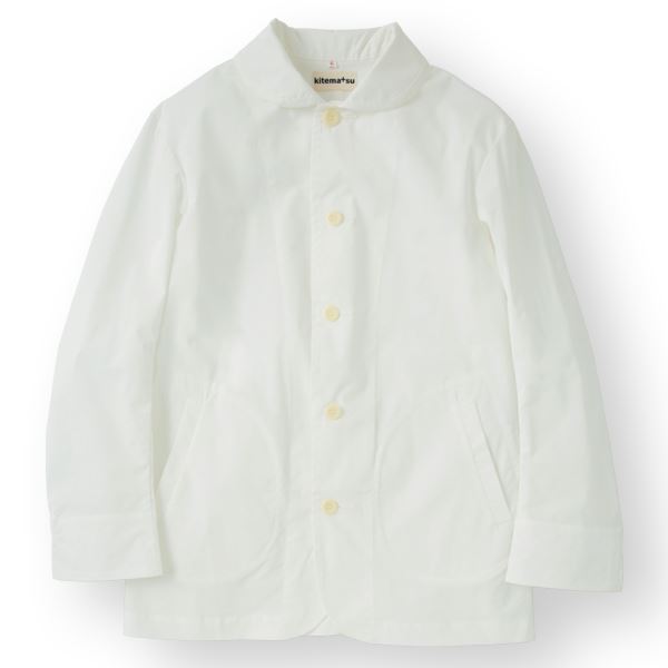 【おすすめ・人気】男性コックジャケットカツラギ ホワイト LLサイズ KMJ2780-1|安い 激安 格安
