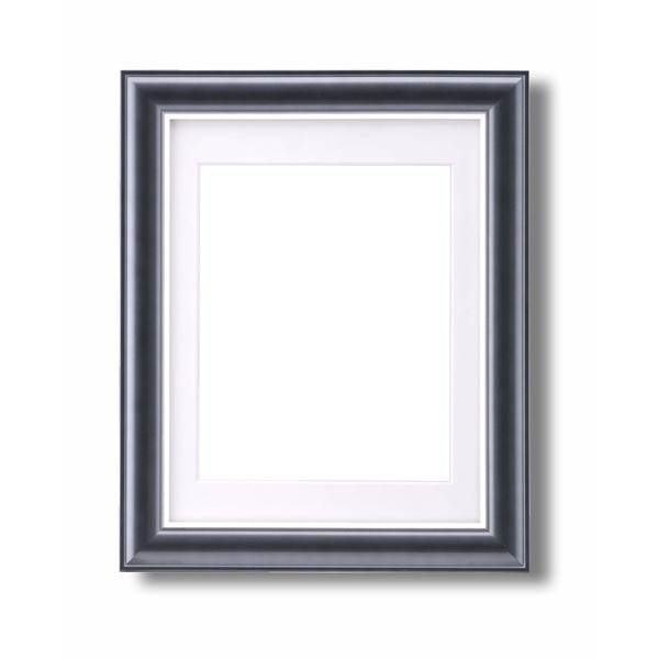 【おすすめ・人気】カラー遺影額(太い枠)　■仏事用額・葬儀額(遺影額) (ブラック)|安い 激安 格安