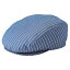 【おすすめ・人気】ストライプハンチング帽子 ブルー KMCH2961-22|安い 激安 格安