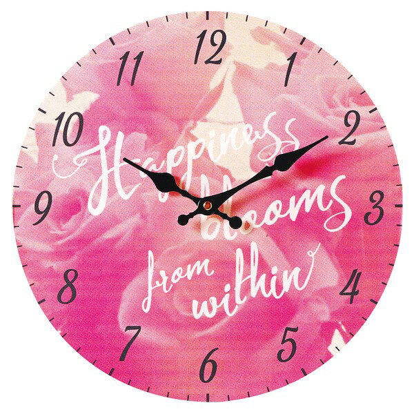 【おすすめ・人気】モチーフクロック/壁掛け時計[Lサイズ/ROSE - ローズ -] 直径33cm 安い 激安 格安 おしゃれ 誕生日 プレゼント ギフト 引越し 新生活 ホワイトデー