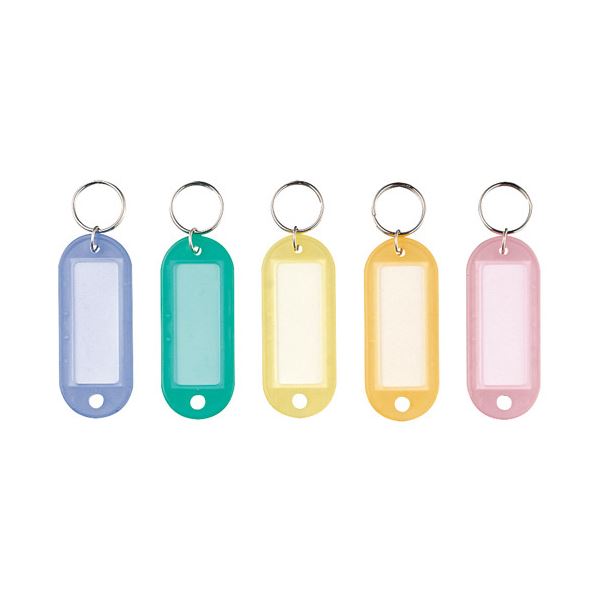 【送料無料】ソニック キーホルダー名札 GP-661 150個[30個入×5パック(青、緑、黄、橙、桃各30個) ]　おすすめ 人気 安い 激安 格安 おしゃれ 誕生日 プレゼント ギフト 引越し 新生活 ホワイトデー