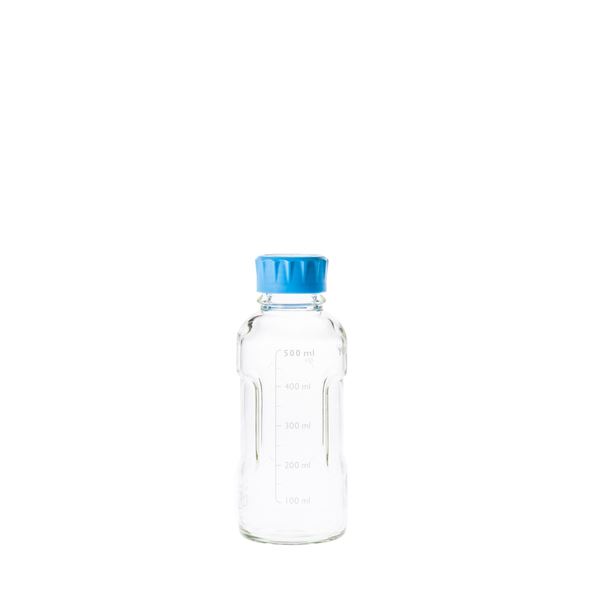 【おすすめ・人気】【柴田科学】ユーティリティーねじ口びん 水キャップ付 500mL【4個】 017310-500A|安い 激安 格安