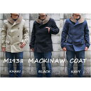 【送料無料】USタイプ M1938マッキーノコート JC064YN ブラック Sサイズ おすすめ 人気 安い 激安 格安 おしゃれ 誕生日 プレゼント ギフト 引越し 新生活
