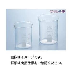 【おすすめ・人気】（まとめ）硼珪酸ガラス製ビーカー（ISOLAB）600ml【×10セット】|安い 激安 格安