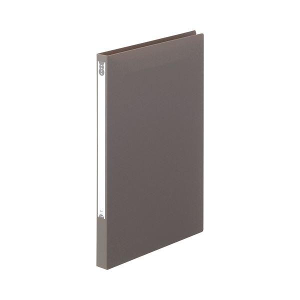 【おすすめ・人気】（まとめ） TANOSEE Zファイル（PP表紙） A4タテ 100枚収容 背幅20mm ダークグレー 1セット（10冊） 【×5セット】|安い 激安 格安