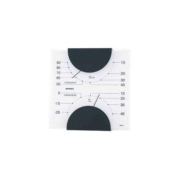 【おすすめ・人気】EMPEX 温度・湿度計 MONO 温度・湿度計 MN-4811 ホワイト|安い 激安 格安