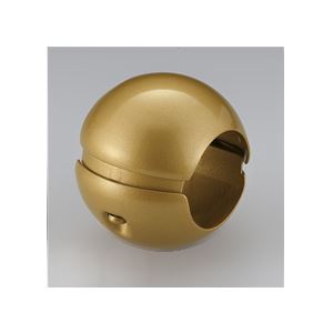 【おすすめ・人気】【5個セット】階段手すり滑り止め 『どこでもグリップ』ボール形 亜鉛合金 直径32mm AG シロクマ 日本製|安い 激安 格安