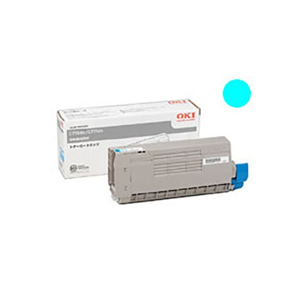 【おすすめ・人気】(業務用3セット) 【純正品】 OKI 沖データ トナーカートリッジ 【TNR-C4GC1 C シアン】|安い 激安 格安