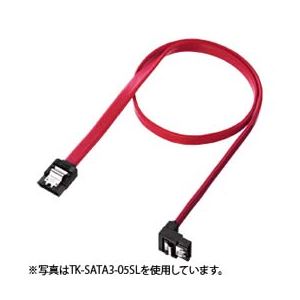 【おすすめ・人気】(まとめ)サンワサプライ 下L型シリアルATA3ケーブル TK-SATA3-03SL【×3セット】|安..