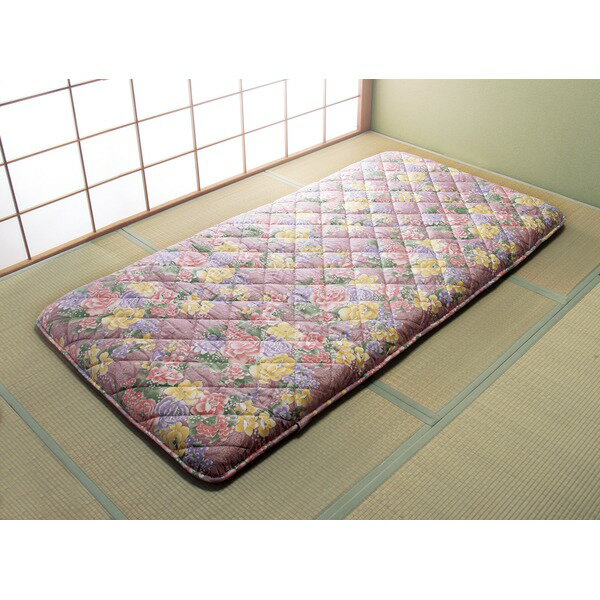 【送料無料】ダブルボリューム敷布団[セミダブル] 日本製 ピンク(防ダニ・抗菌・防臭) おすすめ 人気 安い 激安 格安 おしゃれ 誕生日 プレゼント ギフト 引越し 新生活 ホワイトデー