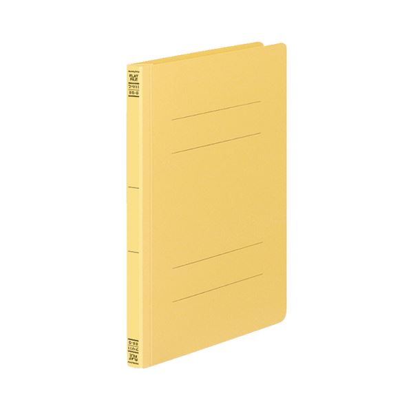 【おすすめ・人気】(まとめ) コクヨ フラットファイルV(樹脂製とじ具) B5タテ 150枚収容 背幅18mm 黄 フ-V11Y 1パック(10冊) 【×5セット】|安い 激安 格安