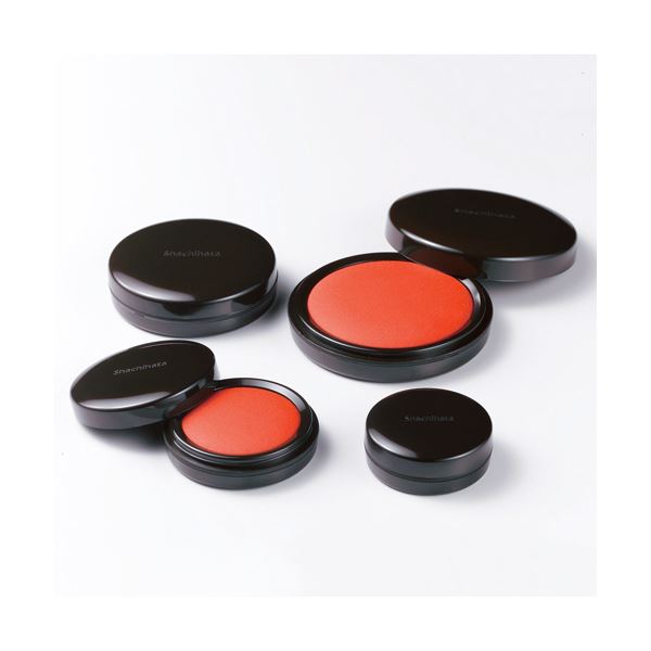 【おすすめ・人気】（まとめ） シヤチハタ 速乾シヤチハタ朱肉 60号 MQN-60 1個 【×4セット】|安い 激..