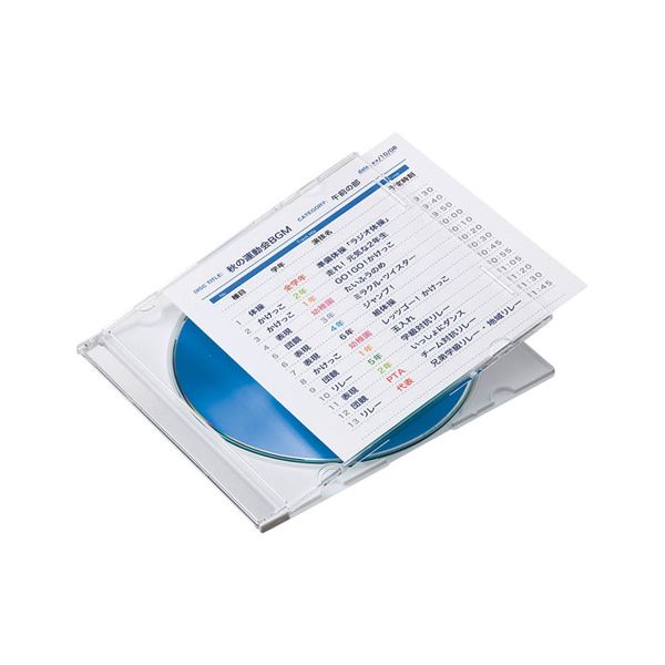 【おすすめ・人気】(まとめ)サンワサプライ プラケース用インデックスカード・薄手(罫線入) JP-IND13【×10セット】|安い 激安 格安