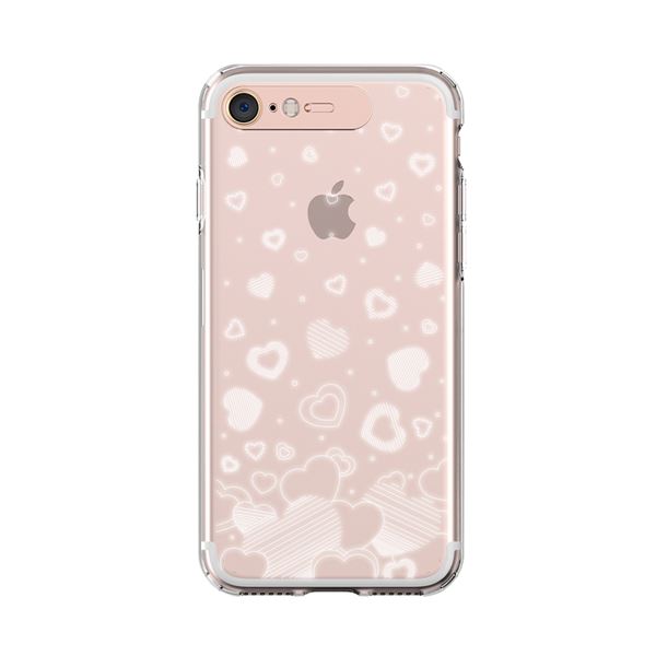 【ポイントアップ中】LIGHT UP CASE iPhone 8/7 Soft Lighting Clear Case Heart (ローズゴールド)　おすすめ AV デジモノ モバイル 周辺機器 スマホケース iphoneケース アクセサリー 人気 クチコミ 激安 格安