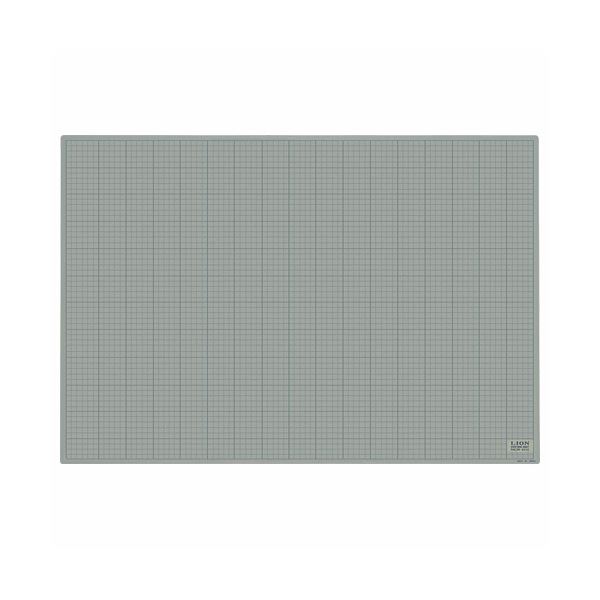 【送料無料】ライオン事務器 カッティングマット再生PVC製 両面使用 900×620×3mm 灰/黒 CM-9012 1枚 おすすめ 人気 安い 激安 格安 お...