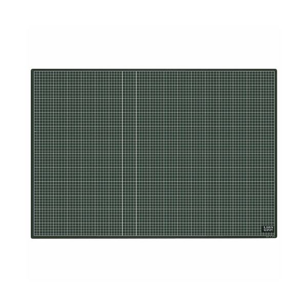 【送料無料】ライオン事務器 カッティングマット再生PVC製 両面使用 900×620×3mm 黒/黒 CM-9011 1枚 おすすめ 人気 安い 激安 格安 お...