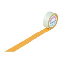 【送料無料】日本緑十字社 ガードテープ(ラインテープ) オレンジ 50mm幅×100m 屋内用 148055 1巻 おすすめ 人気 安い 激安 格安 おしゃれ ...