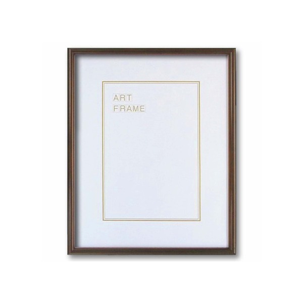 【おすすめ・人気】〔 木製額 〕 デッサン額 大衣サイズ 509×394mm ブラウン UVカットアクリル 木製 フレーム 額縁 額|安い 激安 格安
