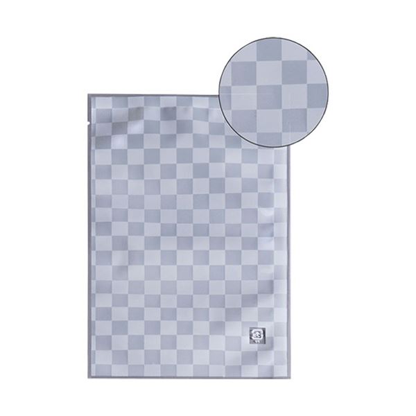 【送料無料】明和産商 バリアー性 和柄印刷三方袋 BX-1217H 市松 120×170mm 009-410 1箱(4000枚) おすすめ 人気 安い 激安 格...