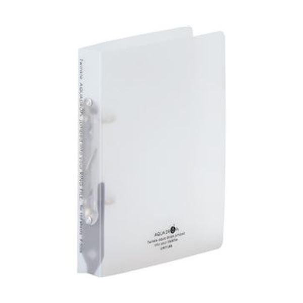 【送料無料】(まとめ) リヒトラブ AQUA DROPsリングファイル(ツイストリング) A5タテ 2穴 150枚収容 背幅32mm 乳白 F-5006-1 1...