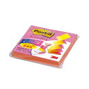 【送料無料】(まとめ) 3M ポストイット ポップアップノート 詰替用 75×75mm ツインカラー(ローズ/ビビットイエロー) 654POP-RVY 1冊[×...