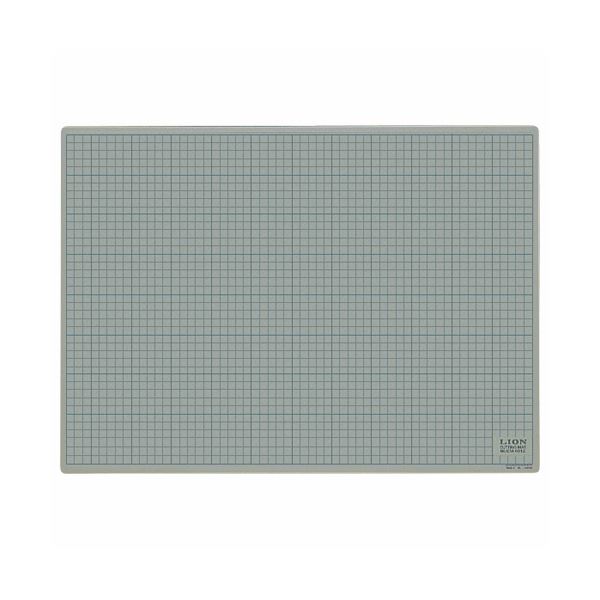 【送料無料】ライオン事務器 カッティングマット再生PVC製 両面使用 620×450×3mm 灰/黒 CM-6012 1枚 おすすめ 人気 安い 激安 格安 お...