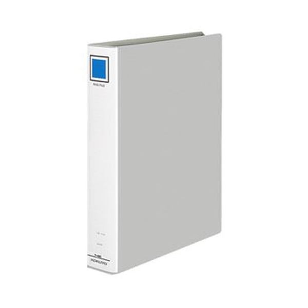 【送料無料】(まとめ) コクヨ リングファイルPPフィルム貼表紙 A4タテ 2穴 330枚収容 背幅56mm シルバー フ-440C 1セット(4冊) [×5セ...