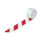 【送料無料】日本緑十字社 ガードテープ(ラインテープ) 白/赤(トラ柄) 75mm幅×20m 148123 1巻 おすすめ 人気 安い 激安 格安 おしゃれ 誕...