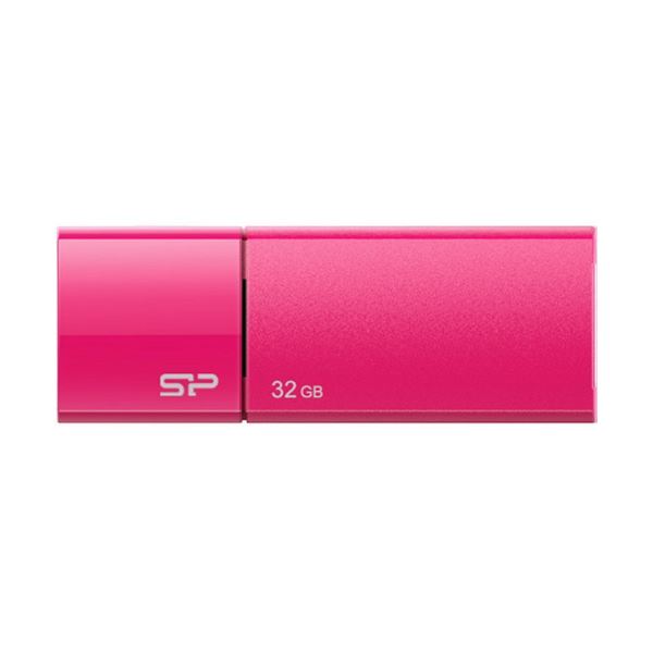 【送料無料】(まとめ) シリコンパワーUSB2.0フラッシュメモリ Ultima U05 32GB ピンク SP032GBUF2U05V1H 1個[×10セット]　おすすめ 人..