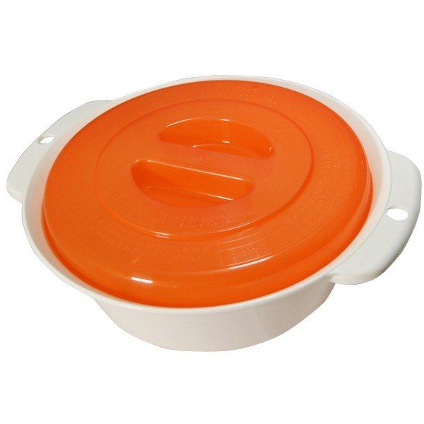 【送料無料】電子レンジで調理/調理器具[ラーメン 袋麺専用] 1人用 オレンジ レンジ調理 簡単[60個セット]　おすすめ 人気 安い 激安 格安 おしゃれ 誕生日 プレゼント ギフト 引越し 新生活 ホワイトデーのサムネイル