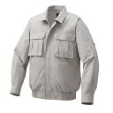 【送料無料】KU91900 空調服 R 綿薄手 脇下マチ付き 服のみ シルバー LL おすすめ 人気 安い 激安 格安 おしゃれ 誕生日 プレゼント ギフト 引...