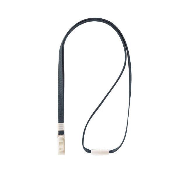 【送料無料】(まとめ) ライオン事務器 名札用ストラップ グレーN-7P 1本[×50セット]　おすすめ 人気 安い 激安 格安 おしゃれ 誕生日 プレゼント ギフト 引越し 新生活