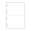 【送料無料】TANOSEE 汎用マルチタイププリンタ帳票 白紙 A4 2分割 4穴 1箱(2500枚:500枚×5冊) おすすめ 人気 安い 激安 格安 おしゃ...