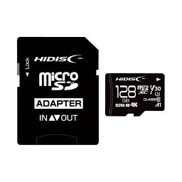 【送料無料】microSDXCカード 128GB HDMCSDX128GCL10V30　おすすめ 人気 安い 激安 格安 おしゃれ 誕生日 プレゼント ギフト 引越し 新生活 ホワイトデー