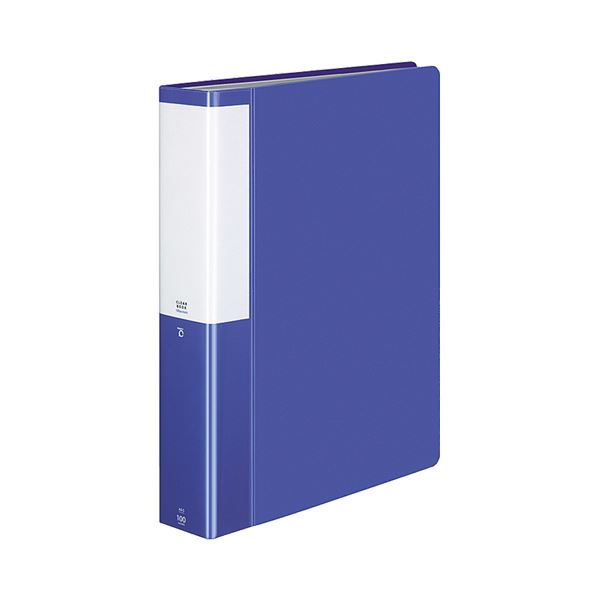 【送料無料】(まとめ) コクヨ クリヤーブック(クリアブック)(POSITY) 固定式 A4タテ 100ポケット 背幅57mm ブルー P3ラ-L100NB 1...