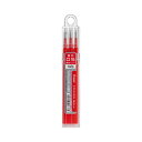 【送料無料】(まとめ) パイロット ゲルインキボールペンフリクションボール替芯 0.5mm レッド キャップ式ノック式両用 LFBKRF30EF3R 1パック(...