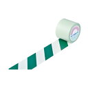 【送料無料】日本緑十字社 ガードテープ(ラインテープ) 白/緑(トラ柄) 100mm幅×20m 148164 1巻 おすすめ 人気 安い 激安 格安 おしゃれ ...