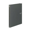 【送料無料】(まとめ) コクヨ クリヤーブック(クリアブック)(替紙式) A4タテ 30穴 18ポケット付属 背幅27mm ダークグレー ラ-320DM 1冊[...
