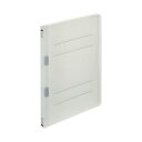 【送料無料】(まとめ) TANOSEE フラットファイル(再生PP) A4タテ セミワイド 150枚収容 背幅18mm クリア 1パック(5冊) [×10セット...