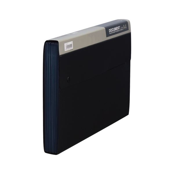 【送料無料】キングジム ドキュメントファイル A4・Lタイプ PP表紙 13ポケット 黒 2276 1セット(5冊) おすすめ 人気 安い 激安 格安 おしゃれ...