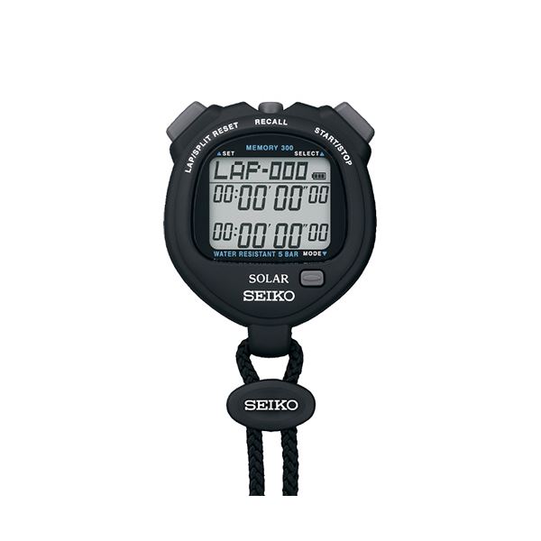 【送料無料】セイコーウオッチストップウオッチソーラー スタンダード ブラック SVAJ001 1個 おすすめ 人気 安い 激安 格安 おしゃれ 誕生日 プレゼント ギフト 引越し 新生活 ホワイトデー