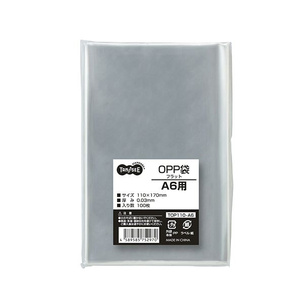 ̵(ޤȤ) TANOSEE OPP եåA6 110170mm 1ѥå(100) [50å] ͵ ¤  ʰ ...