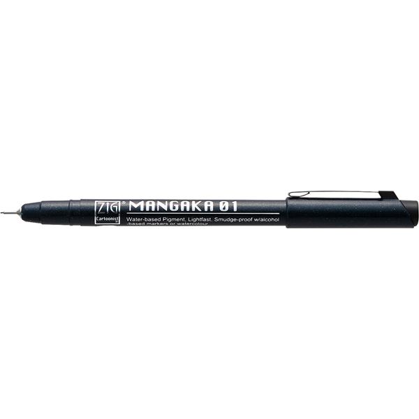 【おすすめ・人気】（まとめ）マンガ用線描きペン 黒 ZIG 0.1【×30セット】|安い 激安 格安